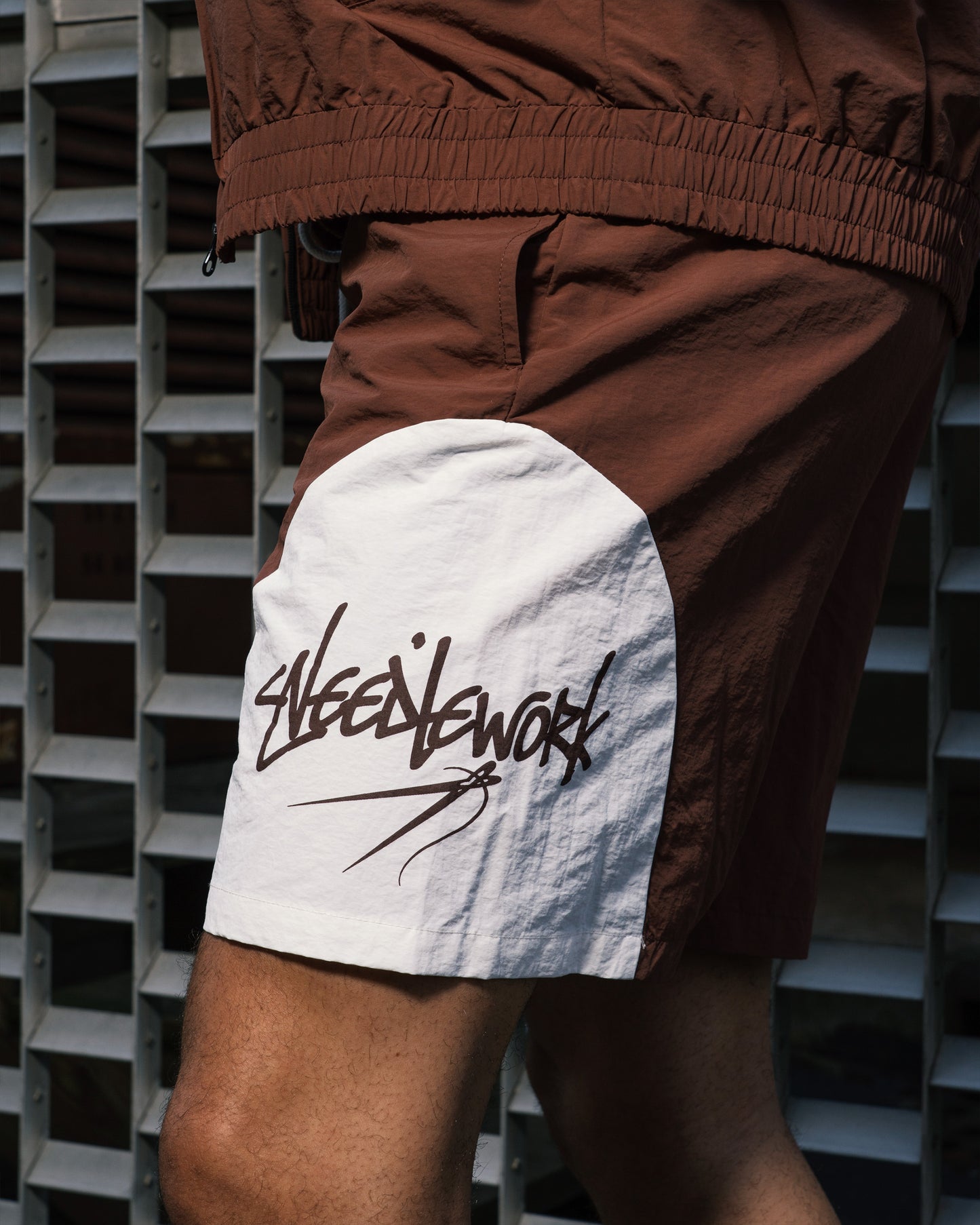 Heritage Track Jacket Brown