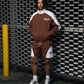 Heritage Track Jacket Brown