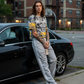 Rope Track Pants - Grey
