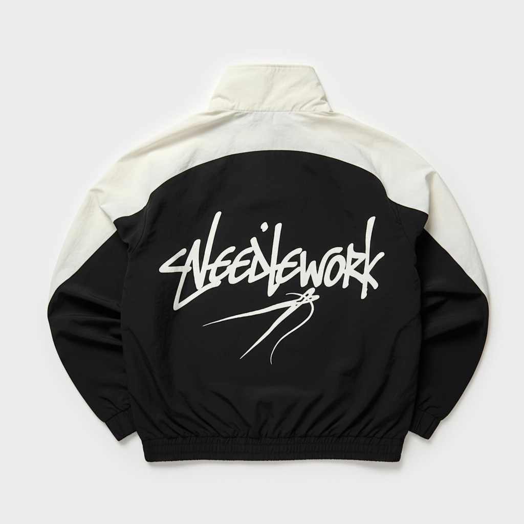 Heritage Track Jacket Black