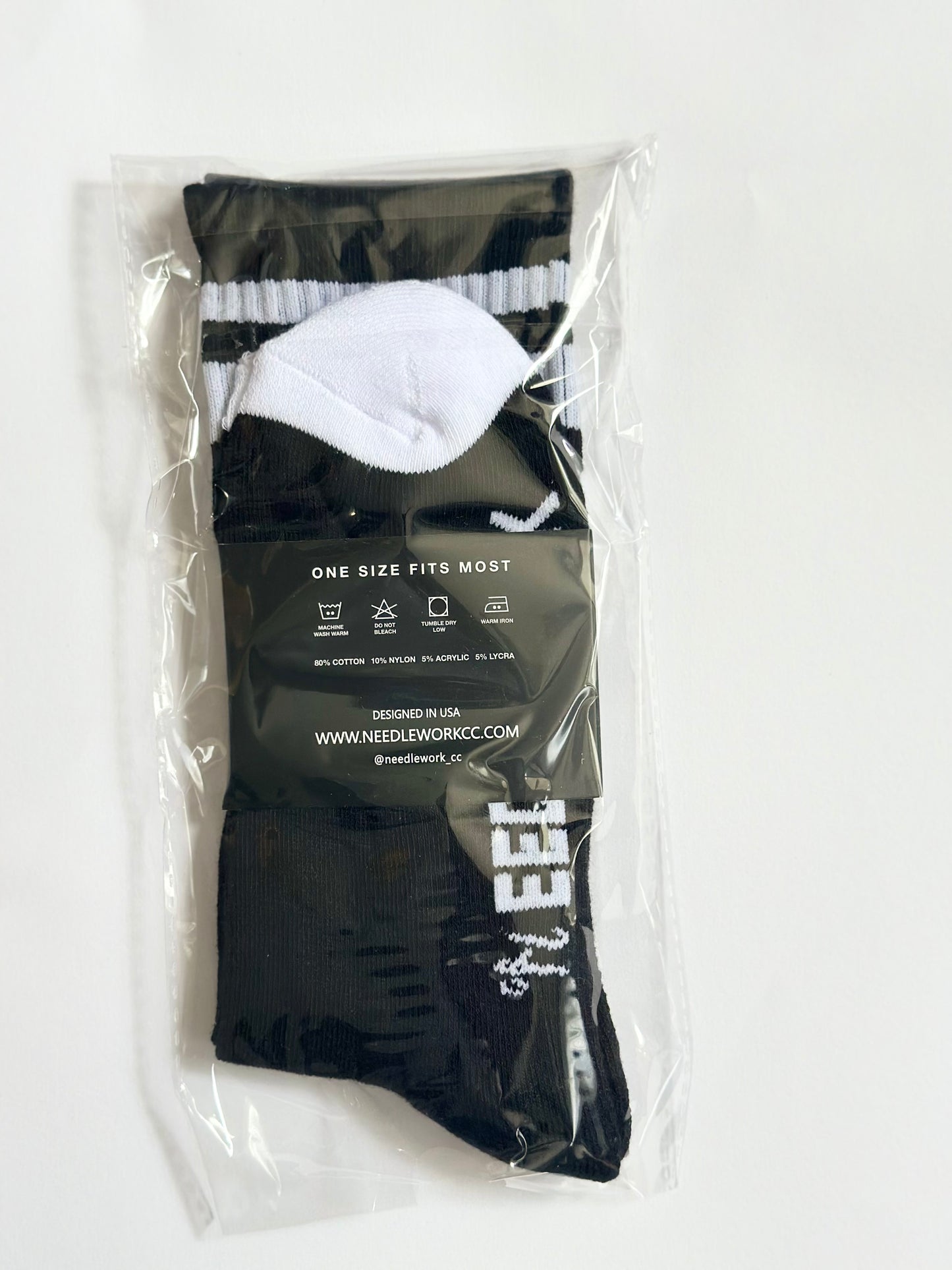 Needlework Stripped Socks